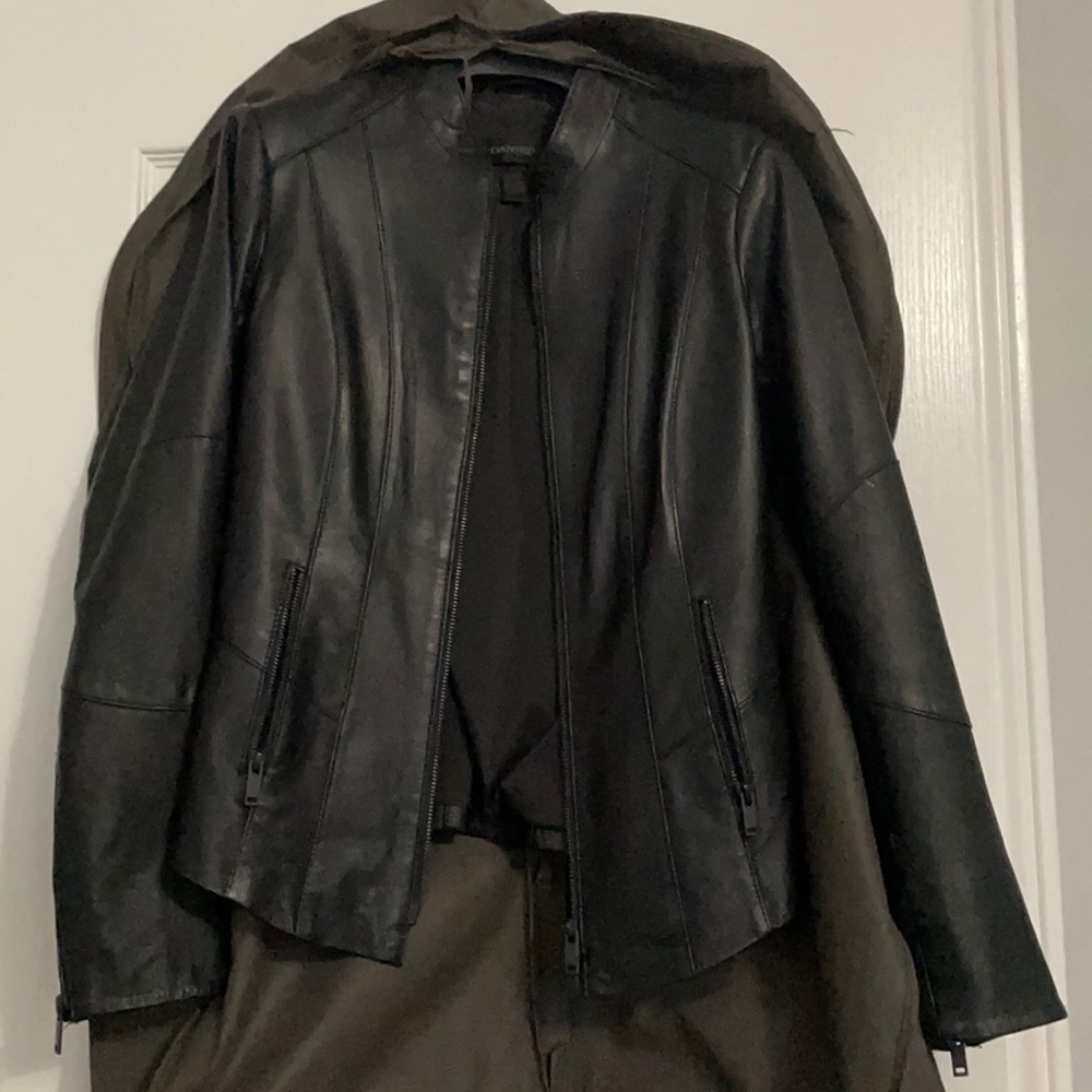 Beautiful authentic lamb leather jacket! Mint condition barely used.